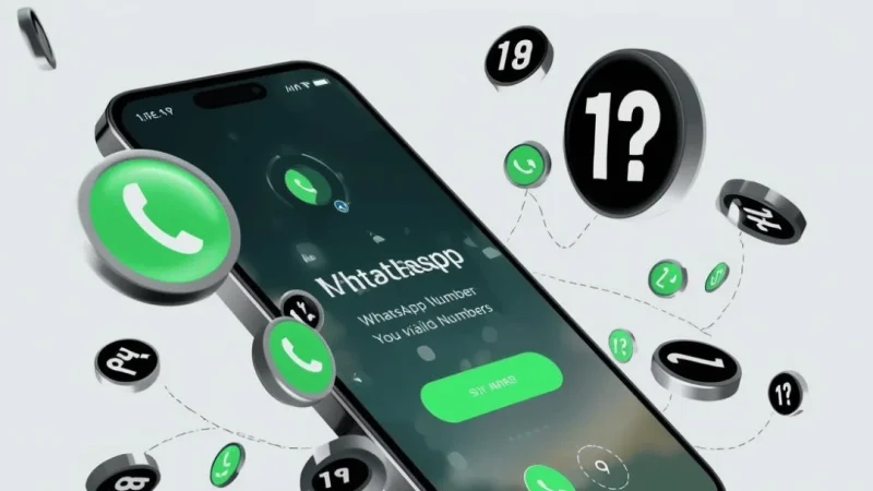 WhatsApp Numara Dogrulayici Gecersiz Numaralara Son